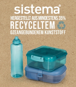 Sistema® Contains Recycled Ocean Bound Plastic DE